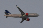 Morten 25 desember 2021 - SAS over Høyenhall
