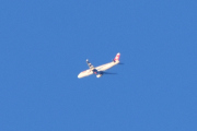 Morten 29 desember 2021 - Swiss International Air Lines møtes over Høyenhall