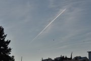 Morten 9 januar 2021 - Jetfly og fuglene, jeg zoomer litt ut bare sånn at dere ser hvordan det er på Høyenhall
