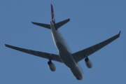 Morten 20 juli 2021 - TC-JOZ over Høyenhall, ble kun et bilde her da den kom andre veien. Det er Turkish Airlines med sin Airbus A330-200F som er 4,5 år gammelt