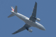 Morten 23 juli 2021 - F-GUGQ over Høyenhall, det er Air France som også kommer i en ny vinkel med sin Airbus A318-111 fra 2007