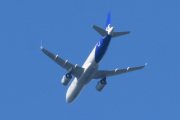 Morten 27 mai 2021 - SAS over Høyenhall, klokken er 18.02. Denne var akkurat litt for langt borte