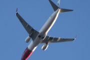 Morten 12 november 2021 - SE-RPH over Høyenhall, fremdeles på tur og det er Norwegian Air Sweden AOC som flyr over med sin Boeing 737-8JP som er litt over 5 år gammelt og helten heter Fredrika Bremer