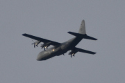 Morten 23 november 2021 - Enda et propellfly over Høyenhall, kan det være Luftforsvaret med sin Lockheed Martin C-130J-30 Super Hercules?