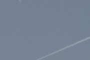 Morten 28 november 2021 - Jetfly og månen, da har vi jetflyet og månen i samme bilde