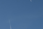Morten 29 november 2021 - Fjerde flyet til månen, så her har vi jetflyet og månen