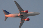 Morten 30 november 2021 - SAS over Høyenhall, men piloten legger seg i posisjon og jeg manglet bare noen meter så hadde jeg sett deg