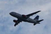 Morten 5 november 2021 - SAS over Høyenhall, klokken er 14.18. Jeg manglet noen meter her