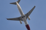 Morten 22 oktober 2021 - SE-RPG over Høyenhall, klokken er 15.59. Det er Norwegian Air Sweden AOC som kommer med sin Boeing 737-8JP som er litt over 5 år gammelt