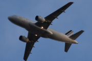 Morten 23 oktober 2021 - F-GRXD over Høyenhall, det er Air France som kommer med sitt Airbus A319-100