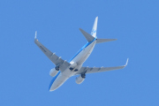 Morten 14 september 2021 - PH-BGQ over Høyenhall, det er KLM Royal Dutch Airlines med sin Boeing 737-7K2 som er 10 år gammelt og heter Wielewaal / Golden Oriole
