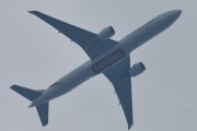 Morten 14 juli 2021 - A6-EGN over Høyenhall, det er Emirates Airlines som kommer med sitt Boeing 777-31HER