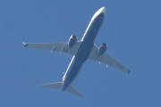Morten 15 juli 2021 - G-RUKB over Høyenhall, det er Ryanair UK som kommer med sitt Boeing 737-8AS fra 2014