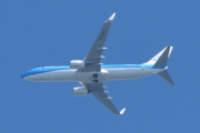 Morten 15 juli 2021 - PH-BCE over Høyenhall, det er KLM Royal Dutch Airlines som kommer med sitt Boeing 737-800