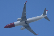 Morten 2 september 2021 - SE-RPF over Høyenhall, det er Norwegian Air Sweden AOC med sitt Boeing 737-800 som er litt over 5 år