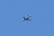 Morten 3 september 2021 - Jetfly over Høyenhall, det er nok slike som lager hvite striper på himmelen. Men nå skal vi ut og reise