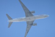 Morten 31 august 2021 - ET-APU over Høyenhall, det er Ethiopian Airlines med sitt Boeing 777F som snart er 9 år gammelt