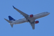 Morten 10 april 2022 - SAS over Høyenhall