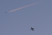 Morten 1 april 2022 - KLM og Jetflyet møtes over Høyenhall