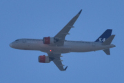 Morten 22 april 2022 - SAS over Høyenhall