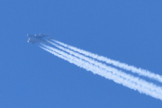 Morten 8 april 2022 - Jetflyet og LN-NIL møtes over Høyenhall