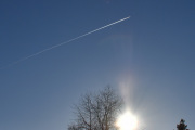 Morten 19 mars 2022 - Jetflyet og solen, her kommer solen, er det ikke vakkert?