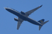 Morten 22 april 2022 - G-RUKE over Høyenhall, det er Ryanair UK som kommer med sitt Boeing 737-800 som er over 11 år gammelt