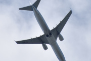 Morten 16 juni 2022 - PH-BXG over Høyenhall, det er KLM Royal Dutch Airlines som kommer med sitt Boeing 737-800 som er 22 år gammelt og heter Kraanvogel / Crane