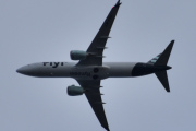 Morten 19 september 2022 - LN-FGE over Høyenhall, det er Flyr som kommer med sin Boeing 737-8 MAX som er 8 måneder gammel