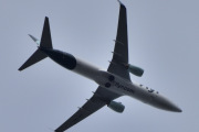 Morten 29 september 2022 - LN-FGC over Høyenhall, det er Flyr som kommer med sin Boeing 737-800 som er over 8 år gammelt
