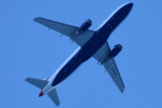 Morten 14 desember 2022 - G-EUUW over Høyenhall, det er British Airways som kommer med sin Airbus A320-232 som er over 14 år gammelt