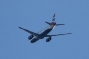 Morten 4 februar 2023 - British Airways over Høyenhall, kom litt for sent ut, den er på vei til Gardermoen