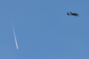 Morten 19 februar 2020 - Jetfly og LN-FTM møtes over Høyenhall