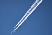 Morten 14 januar 2022 - Fjerde jetflyet over Høyenhall, hvis jeg zoomer inn litt til nå