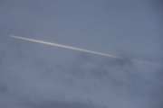 Morten 15 januar 2022 - Første jetflyet over Høyenhall, det er litt for mange skyer i dag