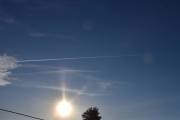 Morten 17 januar 2022 - Jetflyet og solen, og her er også solen