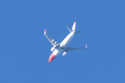 Morten 28 januar 2022 - Norwegian over Høyenhall, den er litt for høyt oppe