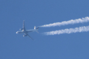 Morten 30 januar 2022 - Jetfly over Høyenhall, det var nesten i hvert fall