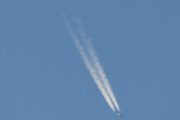 Morten 30 januar 2022 - Norwegian over Høyenhall, vi følger det helt til det blir et jetfly med striper