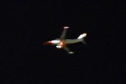 Morten 30 januar 2022 - To fly møtes om natten på Høyenhall, men flyet jeg fulgte er det Norwegian som flyr
