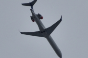 Morten 9 juli 2022 - SAS over Høyenhall, litt for langt unna, men jeg tror det er en Bombardier CRJ-900LR