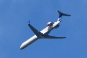 Morten 9 juli 2022 - SAS over Høyenhall, ble litt for langt unna, men jeg tror det er en Bombardier CRJ-900LR