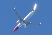 Morten 13 juli 2022 - Norwegian over Høyenhall, du var nok litt for høyt oppe