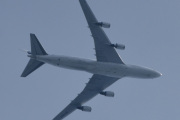 Morten 23 juli 2022 - OO-ACF over Høyenhall igjen, denne har jeg jo sett før i dag. Dette er jo Challenge Airlines BE med sin Boeing 747-4EVERF som er akkurat 15 år gammelt