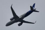 Morten 7 juli 2022 - SAS Scandinavian Airlines over Høyenhall, klokken er 16.07. Det er streik nå, men det er tydelig at noen flyr enda