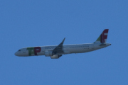 Morten 7 juli 2022 - TAP Air Portugal over Høyenhall