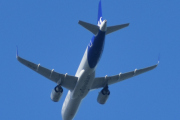 Morten 13 juni 2022 - SE-ROL over Høyenhall, det er SAS Scandinavian Airlines som kommer med sin Airbus A320-251N som er over 2 år gammelt og heter Rollo Viking