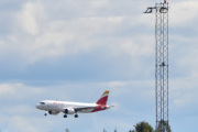 Morten 14 mai 2022 - Iberia Airlines over Gardermoen flyplass