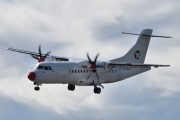 Morten 14 mai 2022 - OY-RUF over Gardermoen, det er Danish Air Transport (DAT) som kommer med sin ATR 42-500 som er over 25 år gammelt