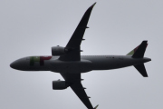 Morten 29 mai 2022 - CS-TVI over Høyenhall, men dem kommer i sin Airbus A320-251N som er litt over ett år gammelt og heter Sophia de Mello Breyner